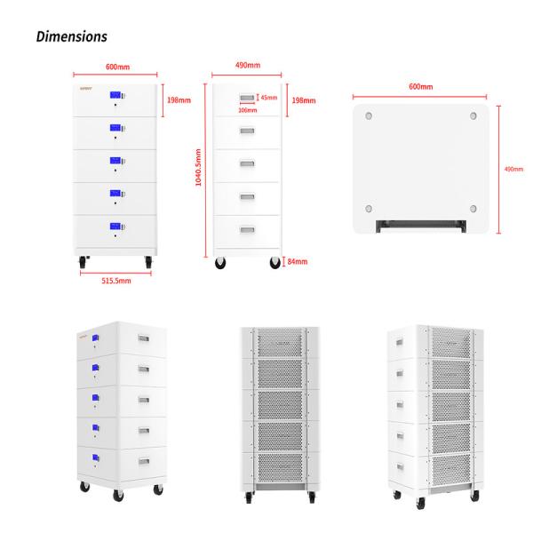 Stackable Home Battery Lifepo4 100Ah