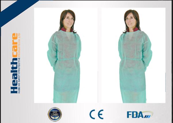 Breathable Sterile Non Woven Surgical Gown Medical Anti Bacteria