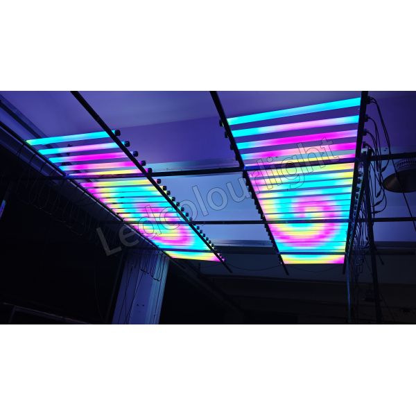 Outdoor 50mm Diameter 360 DMX RGB Pixel Light Tube with 120 LEDs