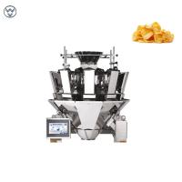 pesador 10 14 principal automático de 50g 500g para microplaquetas sopradas do petisco do alimento