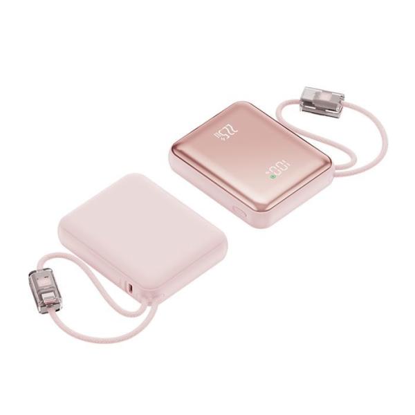 Mini Travel Power Bank 20000mah Compact Portable Charger With 3 Simultaneous Charge