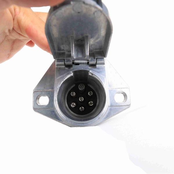 7 certificado padrão elétrico do OEM SAE J560 de Pin Female Connector do reboque de polo 7