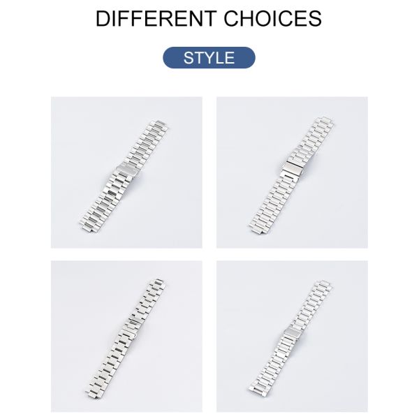 Stainless Steel Watch Band · Compatible With GMT Diving Smartwatches