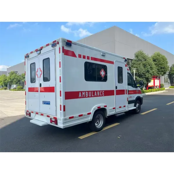 Square Warehouse Negative Pressure Ambulance/Box Type ICU Ambulance