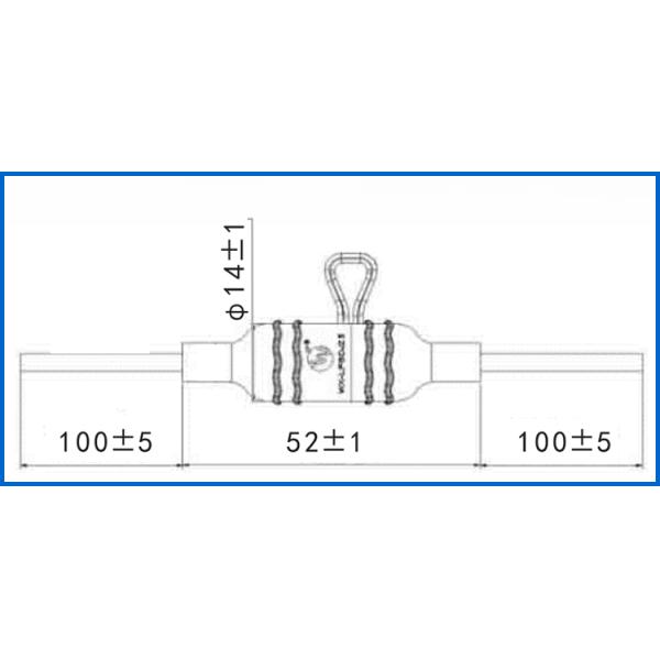 IP68 5x20mm в линии патронах предохранителя 20A для уличного освещения проезжей части