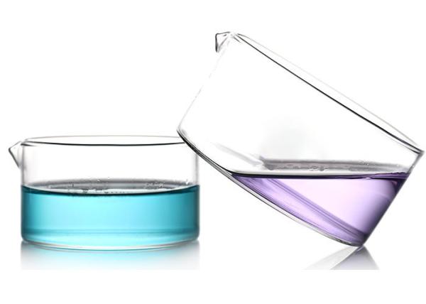 IEC 60335-2-25 Cylindrical Borosilicate Glass Vessels φ190mm φ85mm