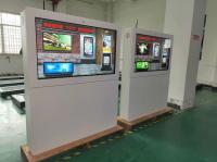 A propaganda exterior sozinha ereta Lcd seleciona a polegada Media Player do quiosque 65 para a estação de ônibus