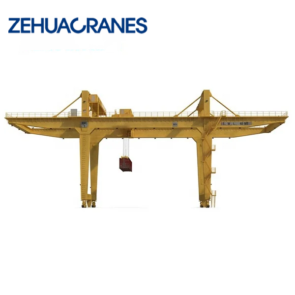 Advanced RMG Container Crane for Railway and Port Yard Operations