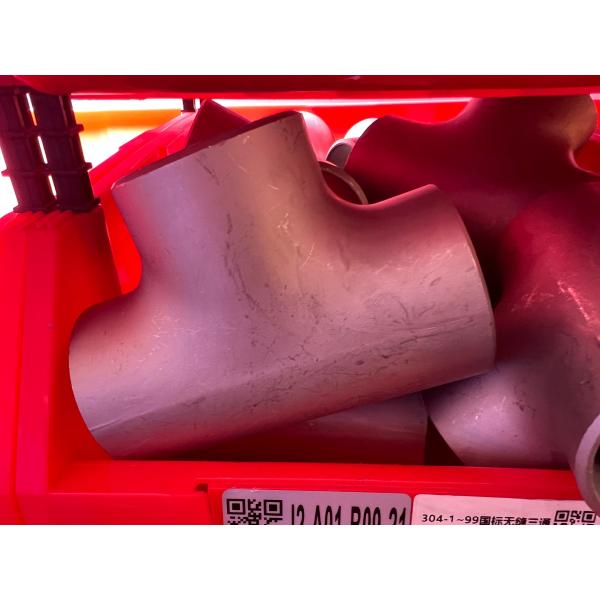 Mirror Finish SCH10-SCH180 SS Welded Tube Stainless Steel Equal Tee Butt Welded Pipe Fittings