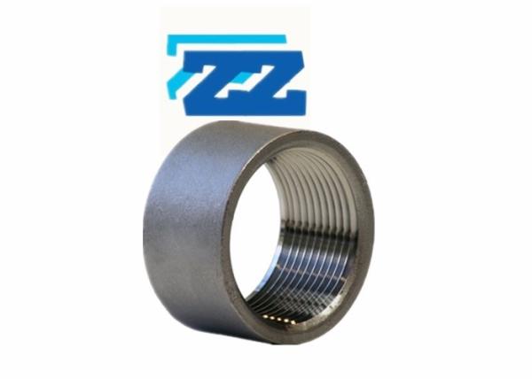 ASTM A694 F52 Steel Pipe Coupling 2  Size 3000 # BS 3799 Threaded End Type
