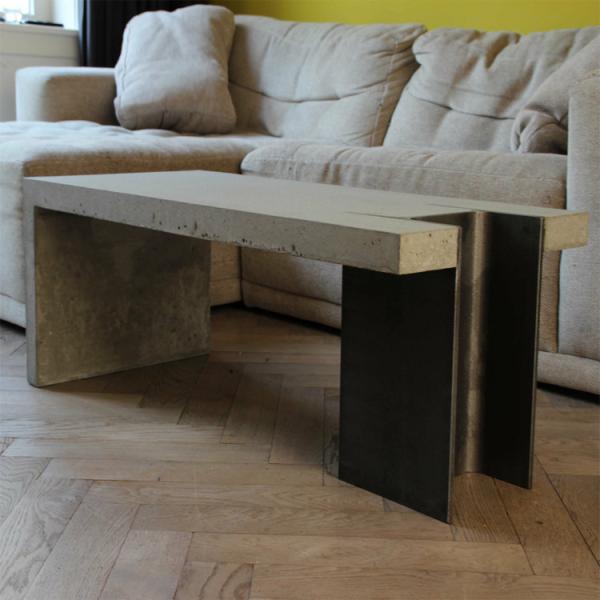 Conjunto de mesa de concreto GRC resistente à água para mobiliário externo de concreto de luxo durável