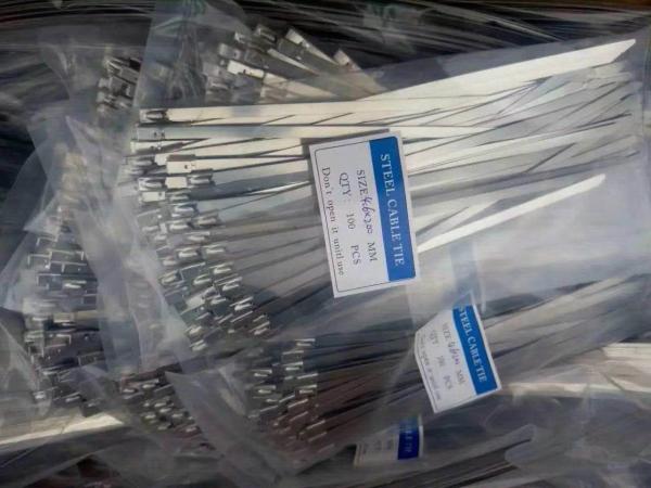 304 or 316 Stainless Steel Cable Ties Heavy Duty Anti-Corrosion Long Service Life