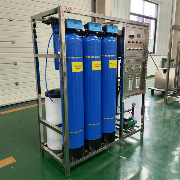 500L/H Capacity Reverse Osmosis Water Treatment System for Water Desalination Machine