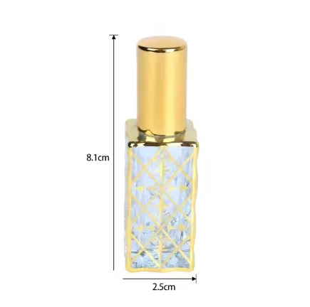 12ml Refillable Perfume Glass Bottle Empty Luxury Spray Fragrance Parfum