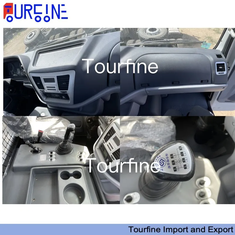 Beiben Ng80B 6X4 10 Wheel Heavy Duty Tractor Head Truck LHD For Container Transporting