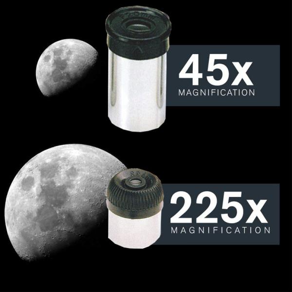 114mm Reflector Equatorial EQIII High Powered Telescope 6x30 Finderscope