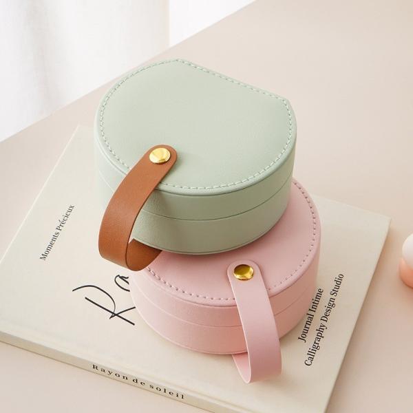 Portable Small Jewelry Box Organizer Fashion Travel Jewelry Organizer For Necklaces