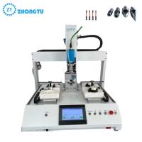 Máquina de distribución altamente automática para la combinación de dos componentes AB mezcla de pegamento y distribución precisa
