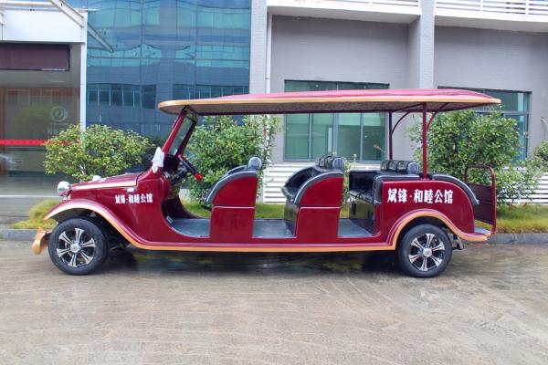 8 Passenger Classic Car Golf Carts With High Strong Composite Aluminum Frame Chassis