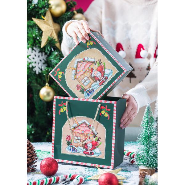 Recycled 2 Piece 250g Art Paper Cardboard Gift Boxes With Lids