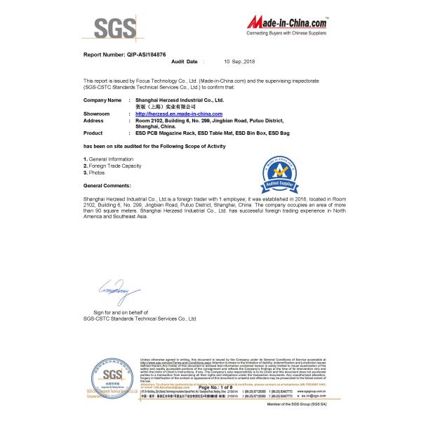 5 частей собрали владение шкафа журнала ESD хранения PCB горизонтальное