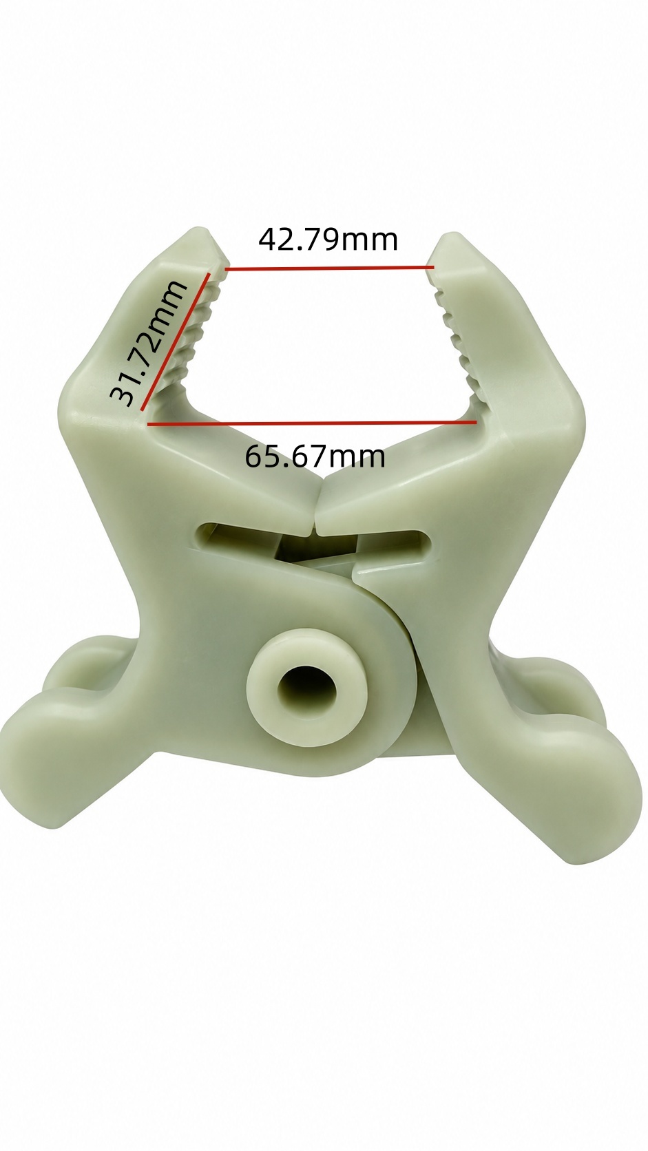 42.79mm Automatic Loading Rack Clamp  65.67mm Racking Clamp