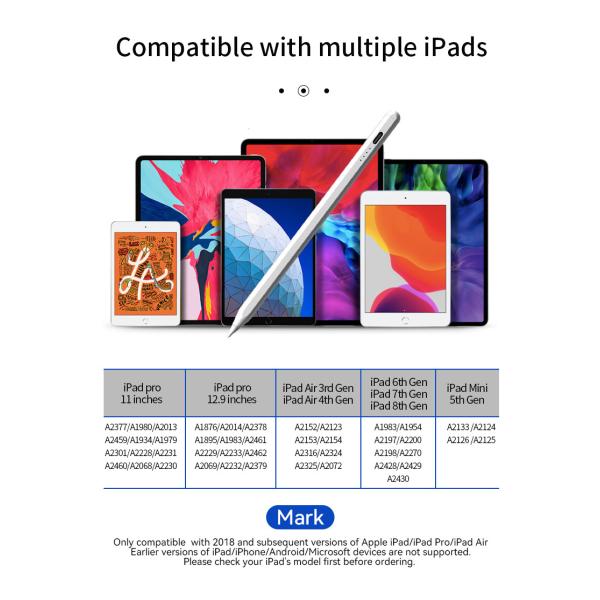 Painted Aluminum IPad Stylus Pen With Precise / Smooth Writing Experience