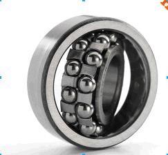 Bore 20mm Brass Cage Double Row Ball Bearings Stainless Steel Bearing 1204C3