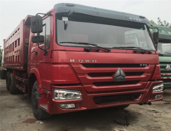 Sinotruck Howo 375hp widely used heavy duty tipper dump truck for sale