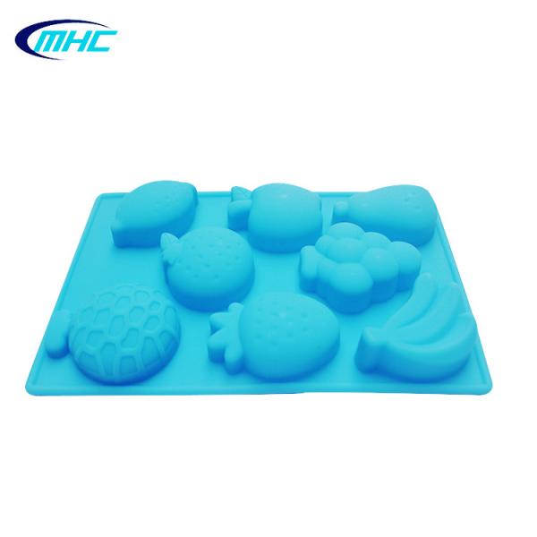 Rectangle Cake Fruit Shaped Silicone Molds Handmade Diy Eco Friendly