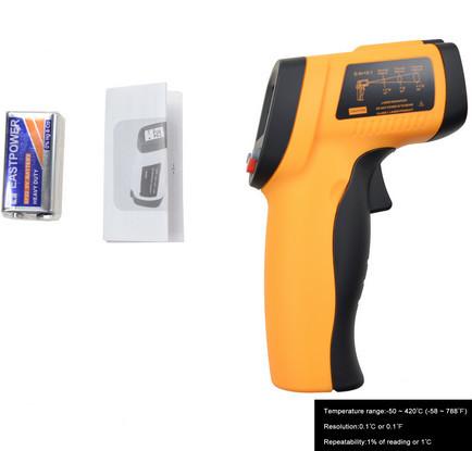 Temperature range -50 ~420℃ safe laser IR thermometer, Non-contact Infrared Thermometer IR300