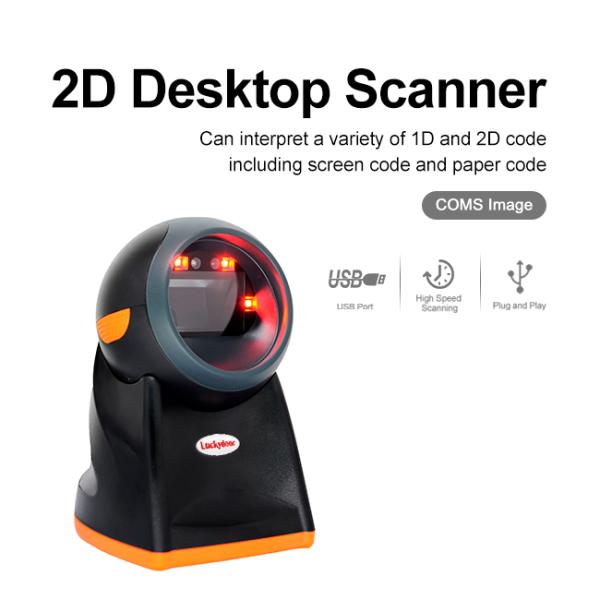 30FPS/S Superfast Supermarket Presentation Barcode Scanner 1D 2D QR