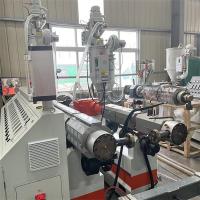 DWCPM-160 シングルスクリューエクストルーダー技術で動いたダブルウォール波紋管生産ライン