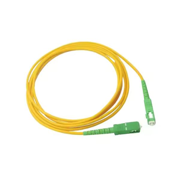 SC UPC Cordon à patch en fibre optique simple mode unique G657A