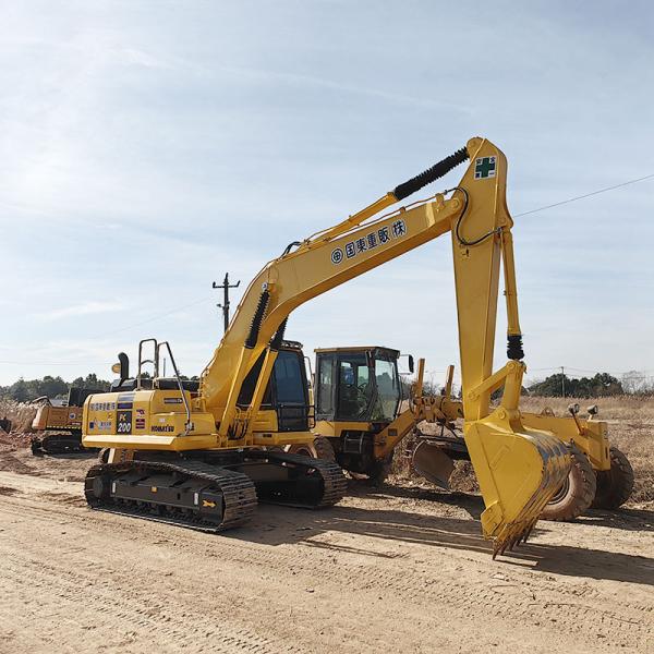 Commande d'usine utilisée Komatsu Pc200-8N1 Excavateur Excavateur Crawler Backhoe