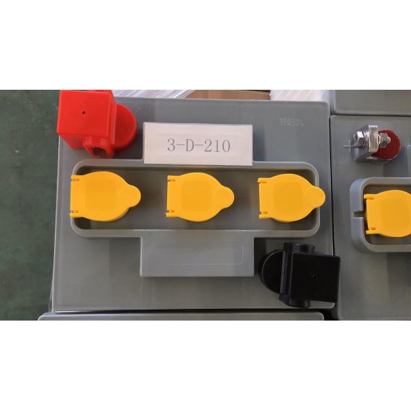 6 Volt 210Ah 3-D-210 Lead Acid Forklift Traction Battery Deep Cycle For Golf Cart