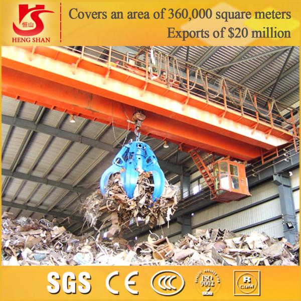 Hot sale double beam grab door type crane crane with grab manufacturer