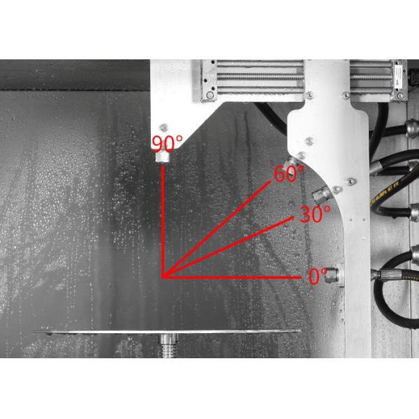 Камера теста воды реактивного сопла вентиляторного контура двигателя оборудования для испытаний входа воды IPX9K влажная