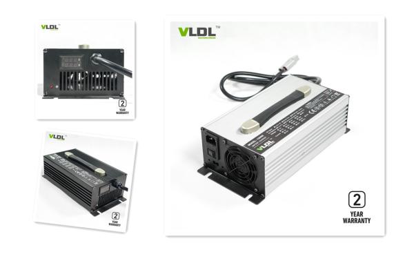 72V 15A Sealed Lead Acid Battery Charger 110V or 230Vac Max 88.2Vdc Charging