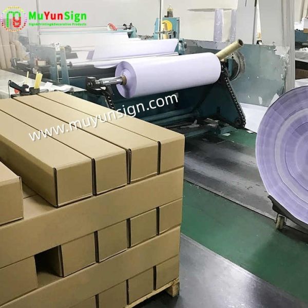 Outside Perforated Vinyl Window Film Privacy Protection Self Adhesive Graphics Printing