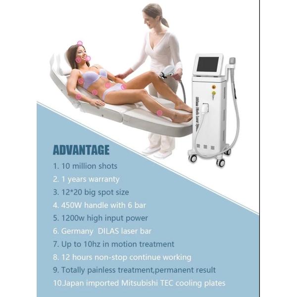 diode laser 808nm hair removal machine for sale / 808nm diode hair removal laser equipment LF-647A