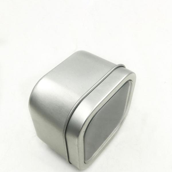 Square Iron Cans Tinplate Empty Metal Container Tin Cans For Food Storage