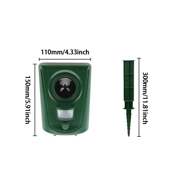 Animal Repellent Sprinkler with Waterproof Design Applicable Area 20-50 square meters