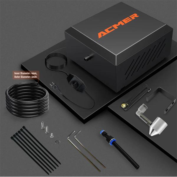 AC 110V / 220V Laser Engraver Air Assist Pump 30L/Min Laser Air Assist Kit