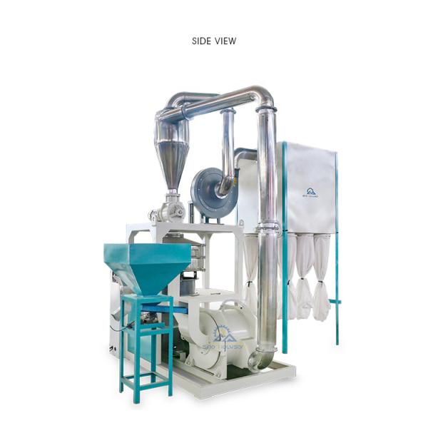 200-350 kg/h Máquina pulverizadora de sucata de PVC de plástico 380V / 415V