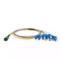 Trança 3M MPO/MTP da fibra ótica do SC FTTH da fibra da manutenção programada 12