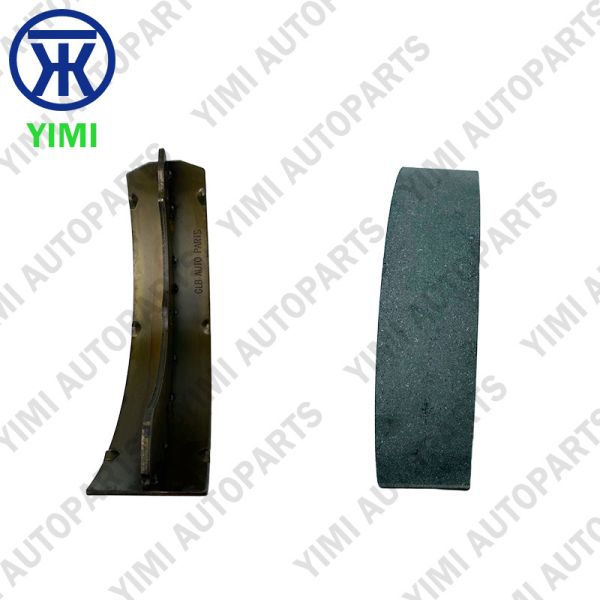 Rear Brake Shoe Set 8-94134645-0 For ISUZU NHR54 4JA1 - Asbestos-free High-friction Drum Brake Shoes OEM Standard