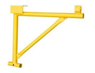 Heavy Duty Scaffold Components Blue Scaffolding Side Bracket For Secure Load Bearing And Support