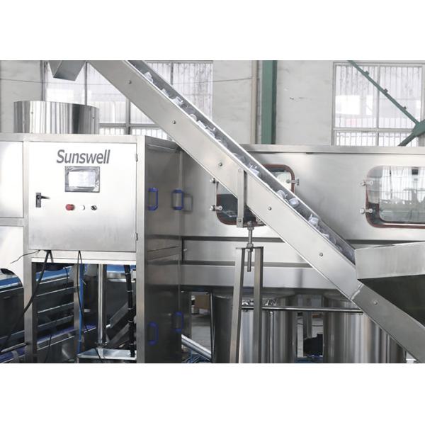 Нержавеющая сталь производственной линии воды галлона 20L шайбы бутылки 5 минеральной воды