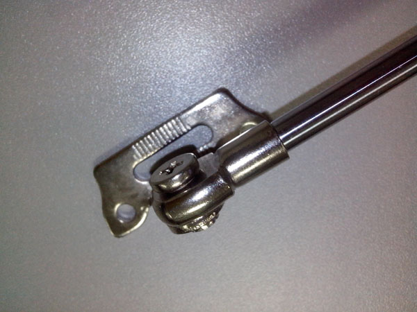 Cabinet Steel Gas Strut 200N Nitrogen Gas Springs For Beds